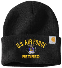Load image into Gallery viewer, U.S. Military Carhartt WatchCap 2.0 Beanie (Army, Navy, Air Force) - Veteran - Retired