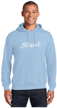 Load image into Gallery viewer, Blessed Hoodie w/ #s 6:24-26 on Right Sleeve