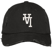 Load image into Gallery viewer, LA Upside Down Dad Hat - Distressed Dad Hat (Smaller Logo)