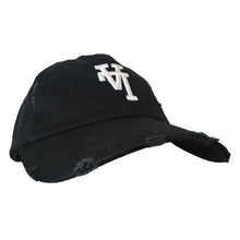 Load image into Gallery viewer, LA Upside Down Dad Hat - Distressed Dad Hat (Smaller Logo)