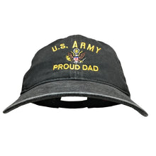 Load image into Gallery viewer, US Army - Proud Dad - Pigment Dyed (Faded) Washed Dad Hat