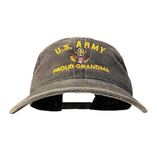 Load image into Gallery viewer, US Army - Proud Grandma - Pigment Dyed (Faded) Washed Dad Hat