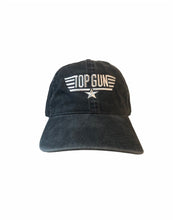 Load image into Gallery viewer, Top Gun - Washed Pigment Dyed (Faded) Baseball Cap/Dad Hat