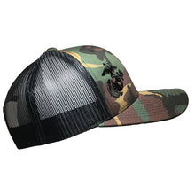 Load image into Gallery viewer, Military Hat - EGA - Trucker Hat