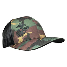 Load image into Gallery viewer, Military Hat - EGA - Trucker Hat