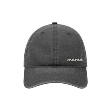 Load image into Gallery viewer, mama - Mom Hat - Embroidered Baseball Cap Adjustable (Buckle) Low Profile