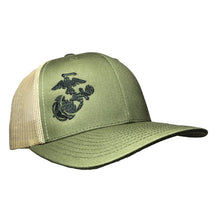 Load image into Gallery viewer, Military Hat - EGA - Trucker Hat