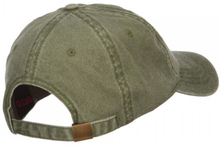 Load image into Gallery viewer, U.S. Army Veteran Military Embroidered Washed Dad Hat - Olive