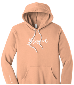 Blessed Hoodie w/ #s 6:24-26 on Right Sleeve