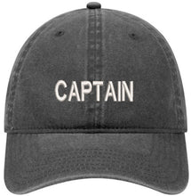 Load image into Gallery viewer, CAPTAIN - Embroidered Baseball Cap Adjustable Dad Hat
