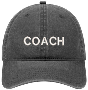 COACH - Embroidered Baseball Cap Adjustable Dad Hat