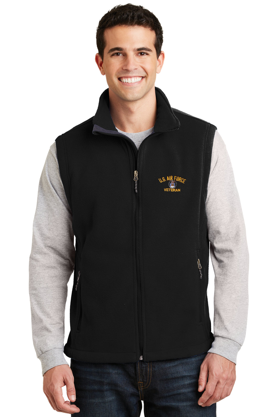 US Air Force Veteran Fleece Vest