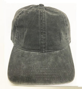 Faded Dad Hat - Custom Embroidered Baseball Cap Low Profile Washed Pigment Dyed