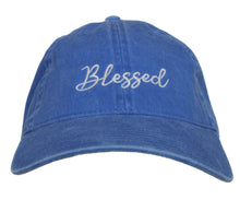 Load image into Gallery viewer, Blessed - Dad Hat Washed (Faded Color)
