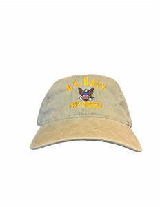 US Navy Retired Washed Dad Hat