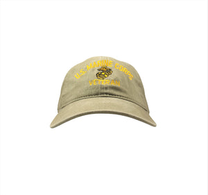 EGA Marine Veteran - Washed Pigment Dyed (Faded) Baseball Cap/Dad Hat