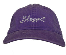 Load image into Gallery viewer, Blessed - Dad Hat Washed (Faded Color)
