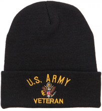 Load image into Gallery viewer, U.S. ARMY VETERAN BEANIE
